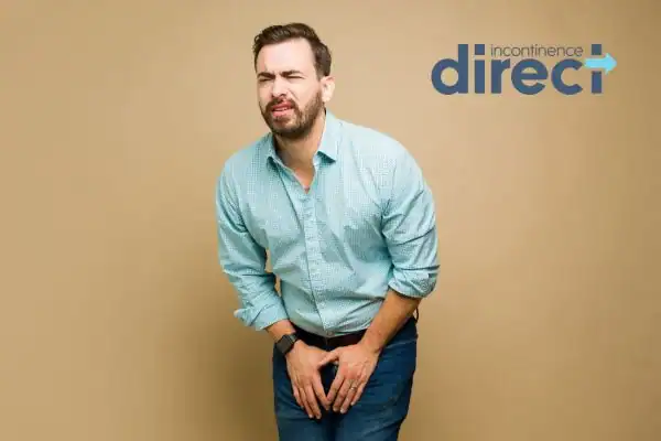 Image of a middle aged man suffering with urge incontinence Milton Keynes 