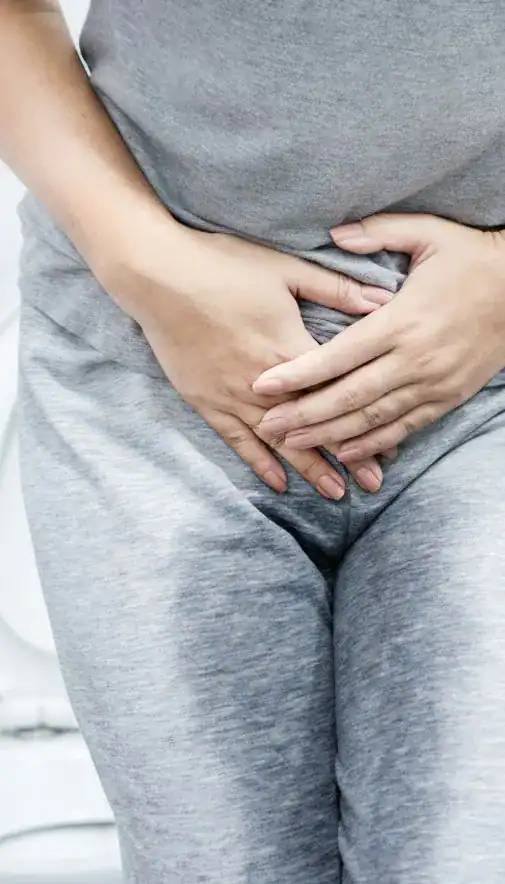 Image of woman had accident and needing stress incontinence treatment Milton Keynes